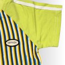 Boys Casual Summer Outfit Set-Striped T-Shirt and Denim Shorts