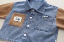 Boys’ Denim and Cotton Set – Jacket and Jogger Pants