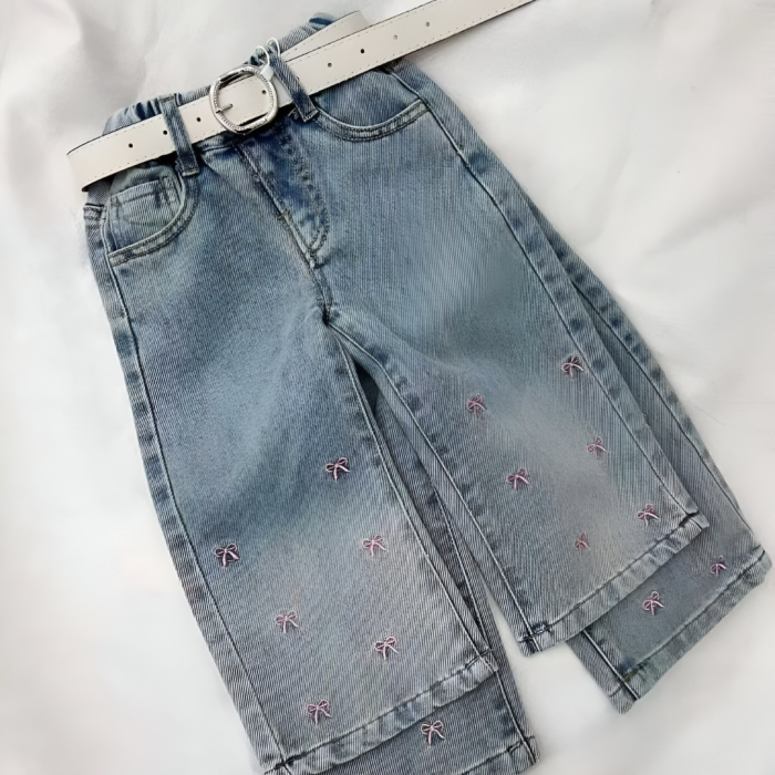 Girls Jeans with Bows