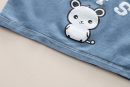 Boys’ Solid Denim Blue Shirts with Denim Pant