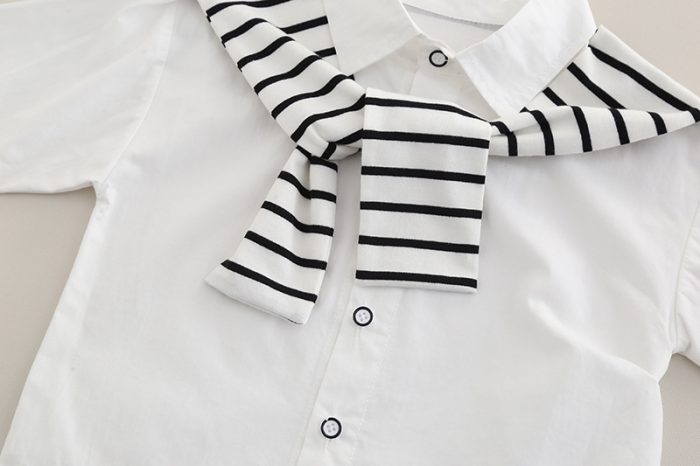Baby Boy Shirt and Jeans set-Trendy 2-Piece Outfit for (2-6Y) - Image 6
