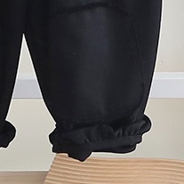 The "Mini Boss" Set: Trendy Baby Boy Black & White Graffiti Print Shirt with Tie & Trousers - Image 4